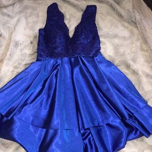 Band new blue dress